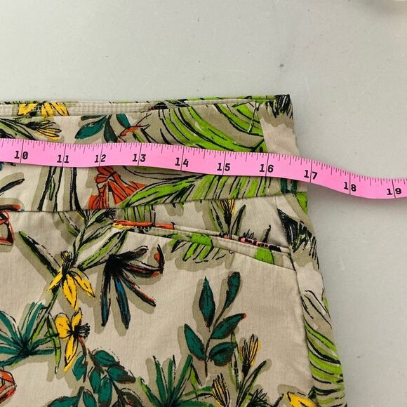 Attyre stretch skort, tropical leaf print with pockets. Sz 12 Never worn - Picture 6 of 7